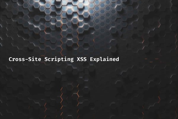 Cross-Site Scripting XSS Explained